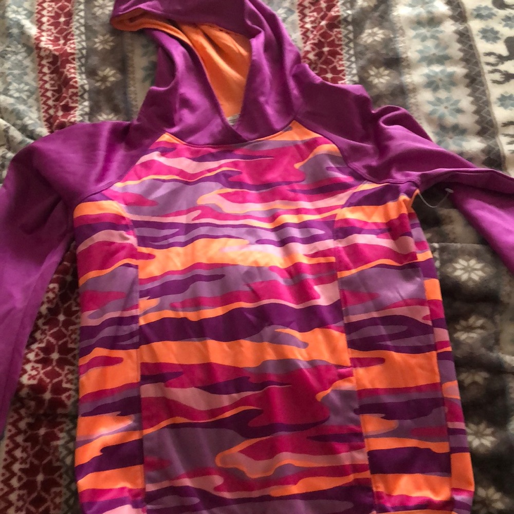 Athletic hoodie